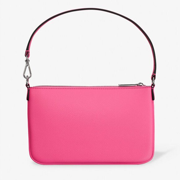 Michael Kors Jet Set Small Pebbled Leather Convertible Wristlet NWT - Picture 3 of 4